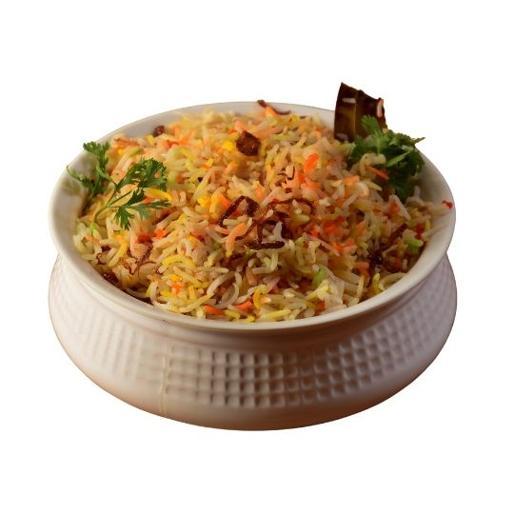 Hyderabadi vegetarisch Dum Biryani (slightly spicy)